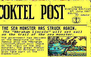 Screenshot Thumbnail / Media File 1 for 20000 Leagues Under The Sea (1988)(Coktel Vision)