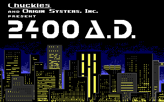 Screenshot Thumbnail / Media File 1 for 2400 Ad (1987)(Origin Systems Inc)