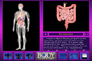Screenshot Thumbnail / Media File 1 for 3d Body Adventure (1994)(Knowledge Adventure Levande Bocker)