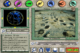 Screenshot Thumbnail / Media File 1 for 3d Dinosaur Multimedia (1994)(Knowledge Adventure)