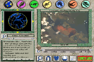 Screenshot Thumbnail / Media File 1 for 3d Dinosaur Multimedia (1994)(Knowledge Adventure)