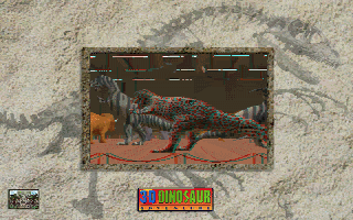 Screenshot Thumbnail / Media File 1 for 3d Dinosaur Multimedia (1994)(Knowledge Adventure)