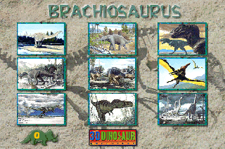 Screenshot Thumbnail / Media File 1 for 3d Dinosaur Multimedia (1994)(Knowledge Adventure)