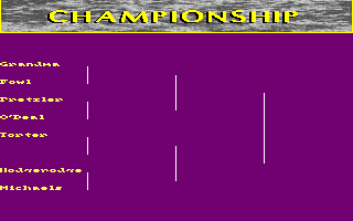 Screenshot Thumbnail / Media File 1 for 3 Point Basketball (1994)(MVP Software)