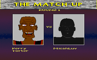 Screenshot Thumbnail / Media File 1 for 3 Point Basketball (1994)(MVP Software)