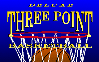 Screenshot Thumbnail / Media File 1 for 3 Point Basketball (1994)(MVP Software)