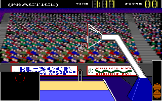 Screenshot Thumbnail / Media File 1 for 3 Point Basketball (1994)(MVP Software)