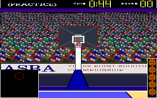 Screenshot Thumbnail / Media File 1 for 3 Point Basketball (1994)(MVP Software)