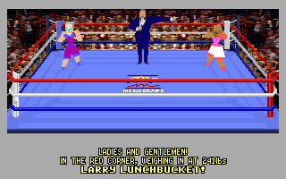 Screenshot Thumbnail / Media File 1 for 4d Boxing (1991)(Mindscape Inc)(Rev1)
