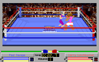 Screenshot Thumbnail / Media File 1 for 4d Boxing (1991)(Mindscape Inc)(Rev1)