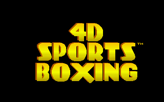 Screenshot Thumbnail / Media File 1 for 4d Boxing (1991)(Mindscape Inc)(Rev2)