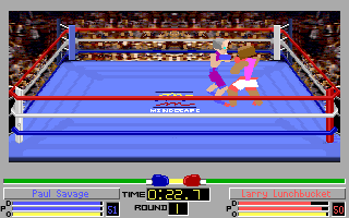 Screenshot Thumbnail / Media File 1 for 4d Boxing (1991)(Mindscape Inc)(Rev2)