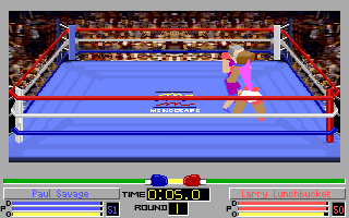 Screenshot Thumbnail / Media File 1 for 4d Boxing (1991)(Mindscape Inc)(Rev2)