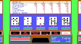 Screenshot Thumbnail / Media File 1 for 4 Queens Computer Casino (1992)(Applications Plus)