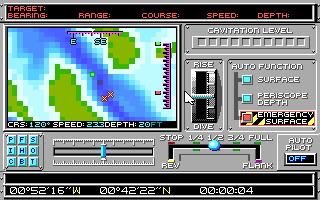 Screenshot Thumbnail / Media File 1 for 688 Attack Sub (1988)(Electronic Arts Inc)