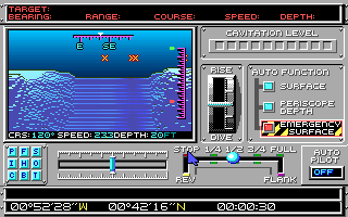 Screenshot Thumbnail / Media File 1 for 688 Attack Sub (1988)(Electronic Arts Inc)