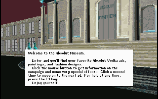 Screenshot Thumbnail / Media File 1 for Absolut Vodka Virtual Museum (1994)(Absolut)