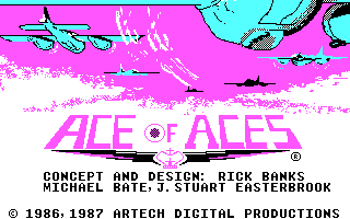 Screenshot Thumbnail / Media File 1 for Ace Of Aces (1987)(Accolade)