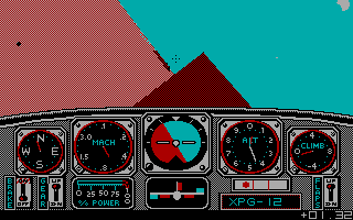 Screenshot Thumbnail / Media File 1 for Advanced Flight Trainer (1987)(Electronic Arts Inc)