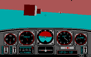 Screenshot Thumbnail / Media File 1 for Advanced Flight Trainer (1987)(Electronic Arts Inc)