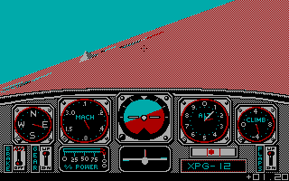 Screenshot Thumbnail / Media File 1 for Advanced Flight Trainer (1987)(Electronic Arts Inc)