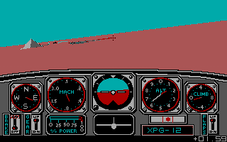 Screenshot Thumbnail / Media File 1 for Advanced Flight Trainer (1987)(Electronic Arts Inc)