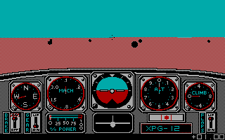 Screenshot Thumbnail / Media File 1 for Advanced Flight Trainer (1987)(Electronic Arts Inc)