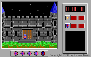 Screenshot Thumbnail / Media File 1 for Adventures Of Captain Comic (1988)(Michael Denio)