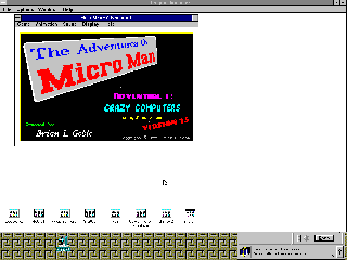 Screenshot Thumbnail / Media File 1 for Adventures Of Microman (1993)(Brian Goble)