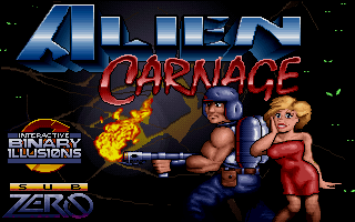 Screenshot Thumbnail / Media File 1 for Alien Carnage Original Install (1993)(Apogee Software)