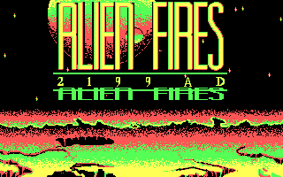 Screenshot Thumbnail / Media File 1 for Alien Fires 2199 Ad (1986)(Electronic Arts Inc)
