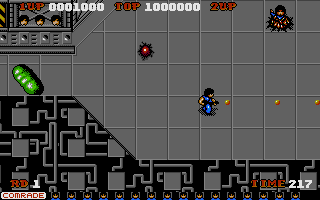 Screenshot Thumbnail / Media File 1 for Alien Syndrome (1987)(Sega Entertainment Inc)