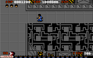 Screenshot Thumbnail / Media File 1 for Alien Syndrome (1987)(Sega Entertainment Inc)