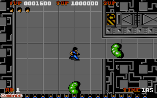 Screenshot Thumbnail / Media File 1 for Alien Syndrome (1987)(Sega Entertainment Inc)