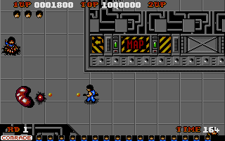 Screenshot Thumbnail / Media File 1 for Alien Syndrome (1987)(Sega Entertainment Inc)