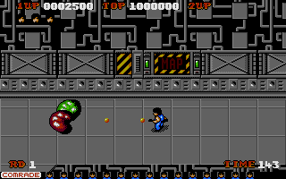 Screenshot Thumbnail / Media File 1 for Alien Syndrome (1987)(Sega Entertainment Inc)