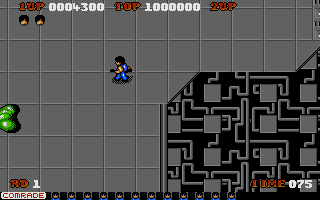 Screenshot Thumbnail / Media File 1 for Alien Syndrome (1987)(Sega Entertainment Inc)