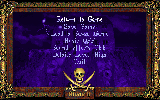 Screenshot Thumbnail / Media File 1 for Alone In The Dark 2 (1994)(Interplay)