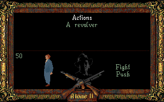 Screenshot Thumbnail / Media File 1 for Alone In The Dark 2 (1994)(Interplay)