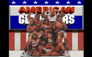 Screenshot Thumbnail / Media File 1 for American Gladiators (1991)(Gametek)