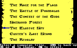 Screenshot Thumbnail / Media File 1 for Ancient Art Of War (1984)(Broderbund Software Inc)