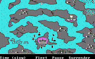 Screenshot Thumbnail / Media File 1 for Ancient Art Of War At Sea (1987)(Broderbund Software Inc)