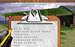 Screenshot Thumbnail / Media File 1 for Ancient Art Of War In The Skies (1990)(Microprose Software Inc)