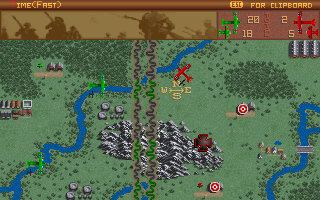 Screenshot Thumbnail / Media File 1 for Ancient Art Of War In The Skies (1990)(Microprose Software Inc)