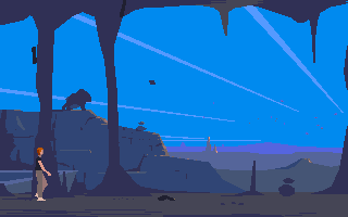 Screenshot Thumbnail / Media File 1 for Another World (1991)(Delphine Software)