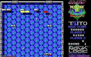 Screenshot Thumbnail / Media File 1 for Arkanoid 2 Revenge Of Doh (1987)(Taito Corporation)