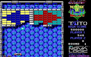 Screenshot Thumbnail / Media File 1 for Arkanoid 2 Revenge Of Doh (1987)(Taito Corporation)