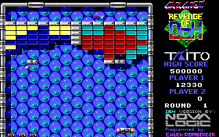 Screenshot Thumbnail / Media File 1 for Arkanoid 2 Revenge Of Doh (1987)(Taito Corporation)