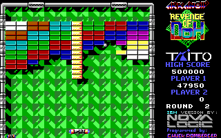 Screenshot Thumbnail / Media File 1 for Arkanoid 2 Revenge Of Doh (1987)(Taito Corporation)