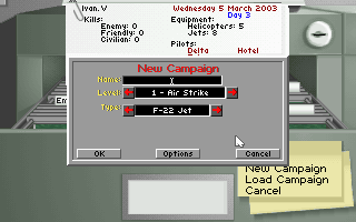 Screenshot Thumbnail / Media File 1 for Atac (1992)(Microprose Software Inc)